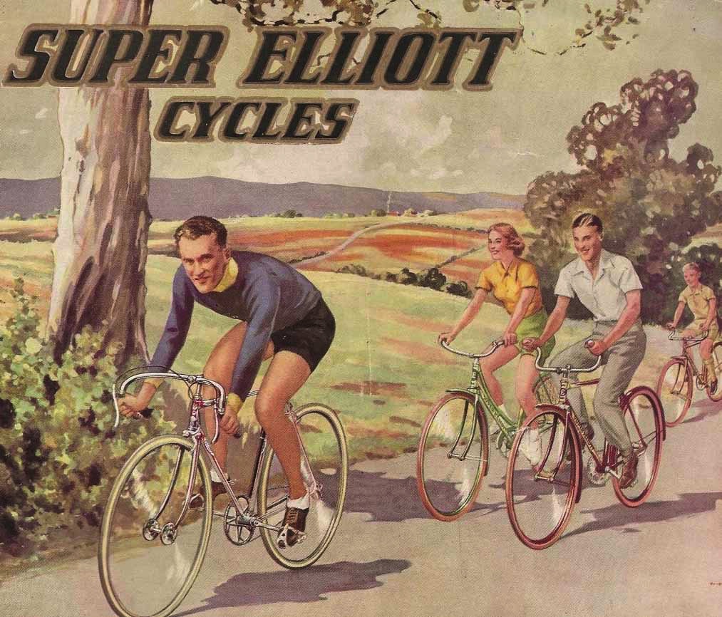 super elliott vintage bicycle